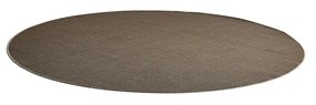 Okrúhly koberec ALVIN, Ø 2500 mm, svetlohnedý