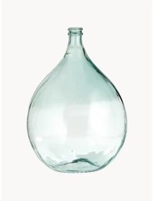 Podlahová váza z recyklovaného skla Drop, V 56 cm