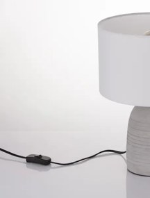 Rustikálna stolová lampa Chempo