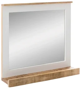 furniture-nabytek.cz - Masívny predsieňový set Pune z mangového dreva, lakovaný, hnedý – 5ks