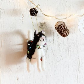 Vianočná ozdoba PETTIES vianočné mačiatko 863931