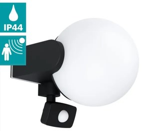 Eglo 99573 - Vonkajšie nástenné svietidlo so senzorom RUBIO 1xE27/15W/230V IP44