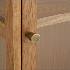 Závesná vitrína v prírodnej farbe 40x60x20 cm Zamora – House Nordic