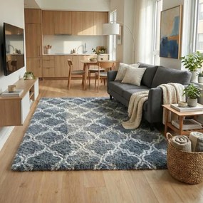 Protišmykový koberec DECOR strieborný