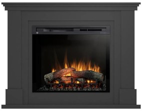 Elektrický krb Luena 28 čierny