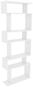 Biela knižnica 60x160 cm Bates - Kalune Design