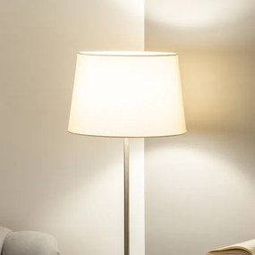 Brilagi - LED stojacia lampa CERIA 1xE27/40W/230V priemer 30 cm béžová/matný chróm