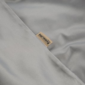 BAVLNENÉ OBLIEČKY HARMONY 160X200 CM, 2KS 70X80 CM STRIEBORNÉ