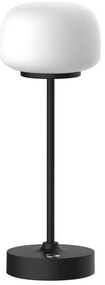 LED Stmievateľná dotyková stolná lampa RIMINI LED/2W/5V USB 2000 mAh čierna/biela