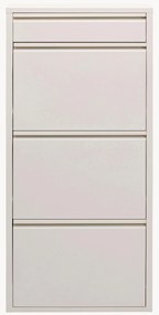 Nástenná skrinka na topánky's výklopnými policami Caruso