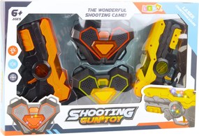 LEAN Toys Laserové paintballové zbrane Infračervené štíty Svetlá Zvuky