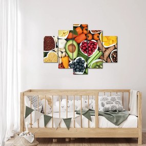 Obraz - Zdravé potraviny (150x105 cm)