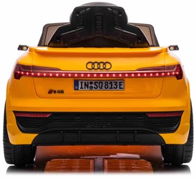 Detské elektrické vozidlo Audi SQ8 - žltá