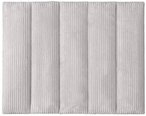 Čalúnený nástenný panel FRAME LINCOLN 15x60 cm Farba: Hnedá