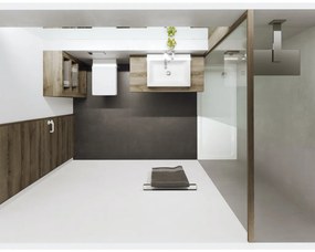 Kaldewei Superplan CLASSIC - Sprchová vanička 1000x900 mm, so zníženým polystyrénovým nosičom, alpská biela 430447980001