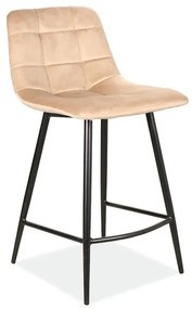 Barová stolička Mila Velvet