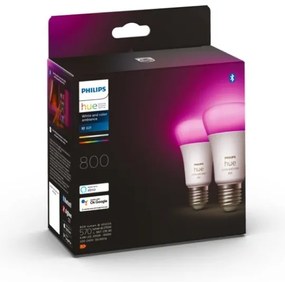SADA 2x LED Stmievateľná žiarovka Philips Hue WACA A60 E27/6,5W/230V 2000-6500K