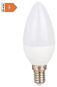 Diolamp SMD LED žiarovka matná Candle C37 8W/230V/E14/6000K/750Lm/200°