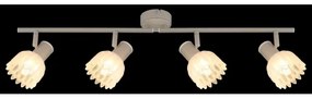 Globo 54317-4 - Bodové svietidlo PLANTA 4xE14/40W/230V