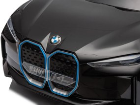 Detské elektrické autíčko na diaľkové ovládanie BestBerg BBCC-20B - BMW i4 / od 3 rokov / nosnosť 30 kg / čierne