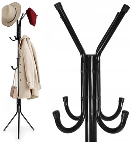 Stojanový vešiak PABLO - čierny