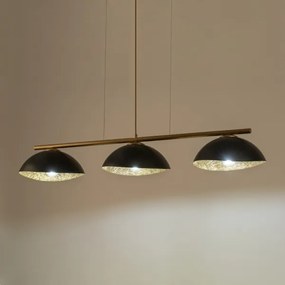 Luster na lanku SOLAR 3xE27/60W/230V zlatá