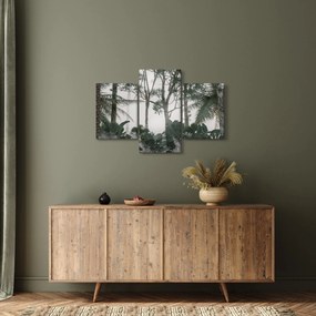Obraz - Jungle v rannej hmle (90x60 cm)