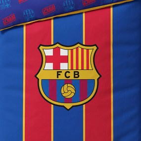 Obojstranné posteľné obliečky FC Barcelona - motív Blaugrana Glory - 100% bavlna Renforcé - 70 x 90 cm + 140 x 200 cm