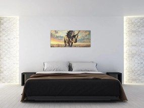 Obraz - Triceratops (120x50 cm)