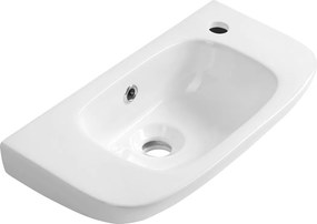 Aqualine Aqualine, KIA keramické umývadlo 49x25cm, biela, NP405