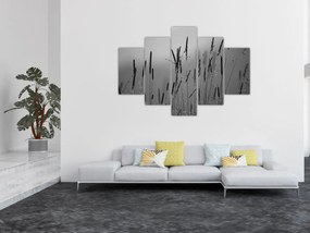 Obraz - Steblá trávy (150x105 cm)