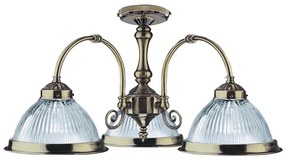 Top Light 83/PL/ZL - Stropné svietidlo 3xE27/60W/230V