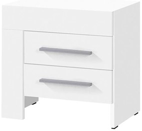 Nočný stolík Cezar 21 L biely