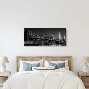 Obraz Brooklyn mosta v New Yorku (120x50 cm)