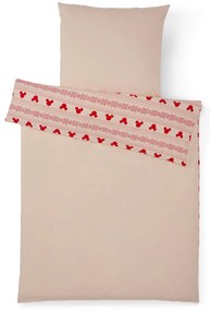 Posteľná bielizeň z jemného biberu »Mickey Mouse«, štandardná veľkosť