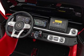 Elektrické autíčko Mercedes Benz G63 AMG XXL červené