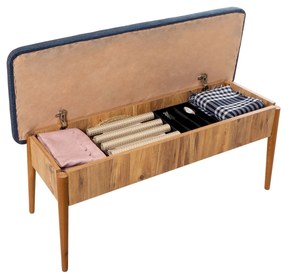 Jedálenský set Vina 5D borovica atlantická/tmavo modrá