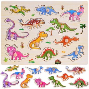 Jokomisiada Drevené puzzle – Dinosaury