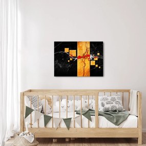 Abstraktný obraz - Tanečnice (70x50 cm)