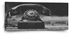 Sablio Obraz Starý telefón - 110x50 cm