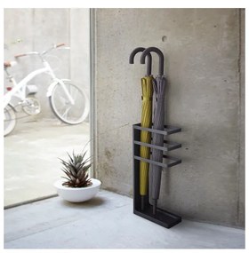 Čierny stojan na dáždniky YAMAZAKI Slim Layer