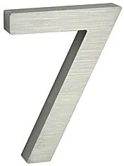 Domové čísla RICHTER 3D RN.100LV (HLINÍK), richter stříbná