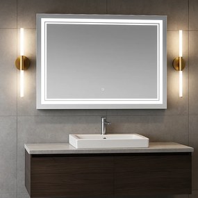 LED zrkadlo AVENBERG AURA 90×70