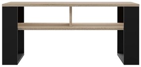 Konferenčný stolík Modern 2p Sonoma/Čierna
