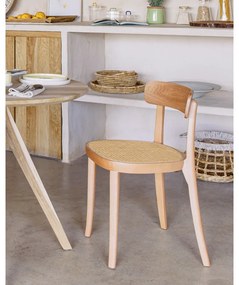 Jedálenská stolička z bukového dreva Kave Home Romane