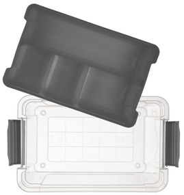 Plastový úložný box s vekom 35x23x17 cm Multi Stormax – Orion