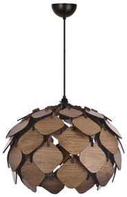 Luster na lanku 1xE27/40W/230V hnedá