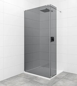 Sprchová zástena Walk-in 100 cm SAT SATBWI100KSROZPA, 1 ks