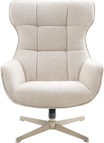 Krémové kreslo Turin – House Nordic