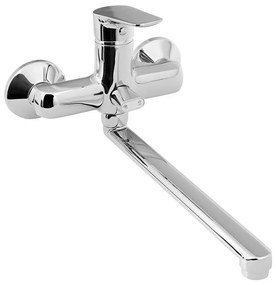 Aqualine - Umývadlová/vaňová batéria LOTTA lesklý chróm